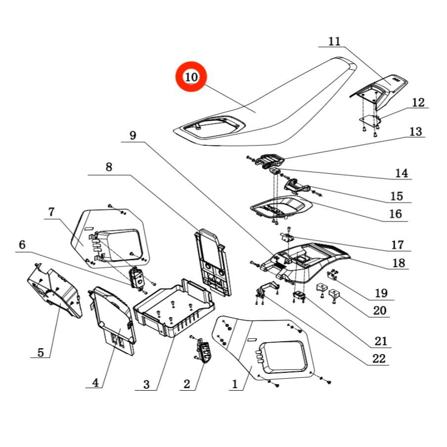 XQi3 Seat Cushion