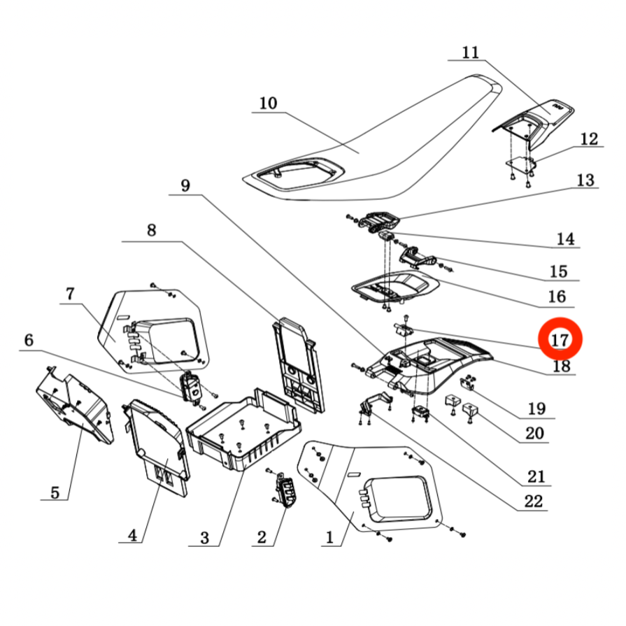 Seat Cushion Limit Adjusting Block