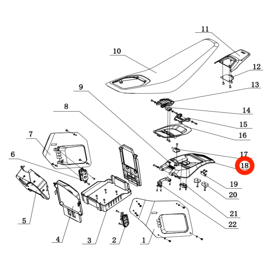 Battery Compartment Cover