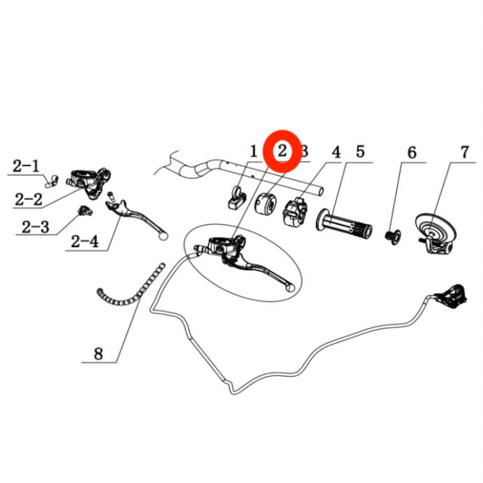 XQi3 Complete Front Brake System