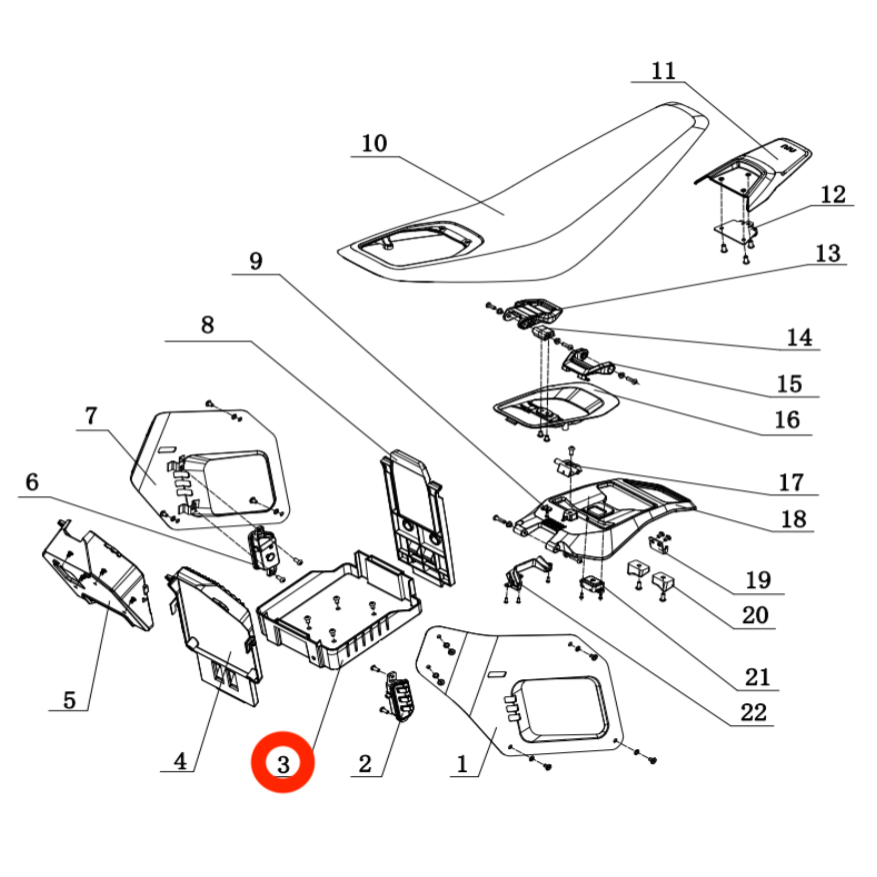 Battery Bottom Plate