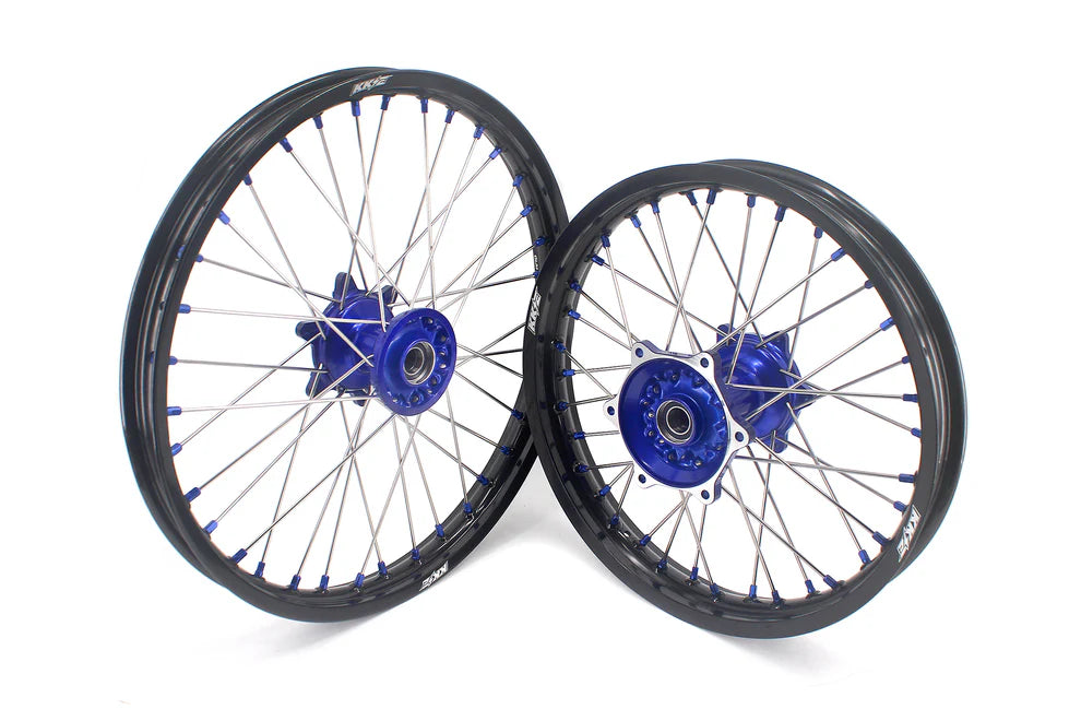 KKE 21"/19" Cast Hub Billet Rims For Yamaha YZ125 YZ250 YZ250F YZ450F WR450F