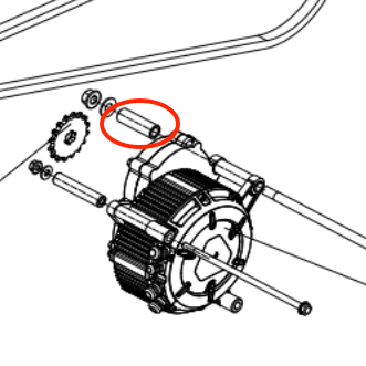 Motor Shaft Sleeve #2