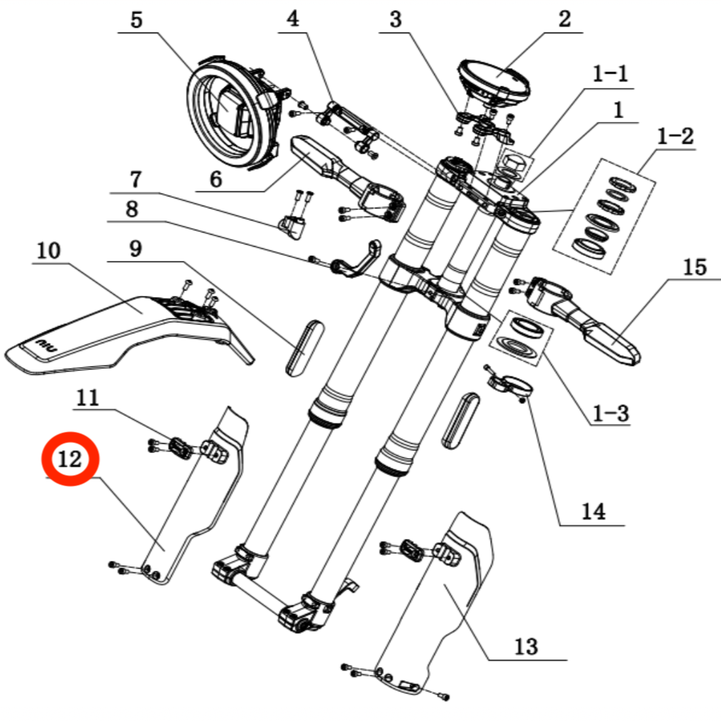 Right Fork Guard
