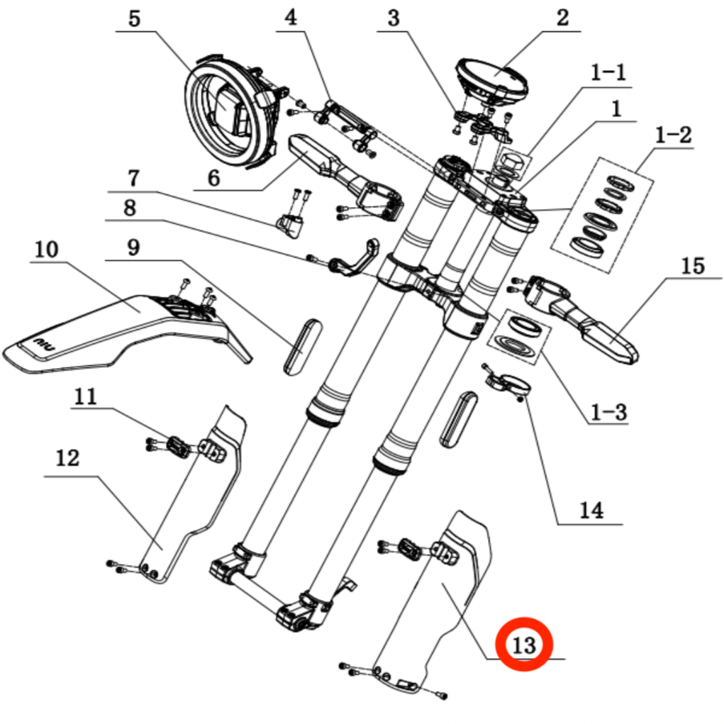 Left Fork Guard
