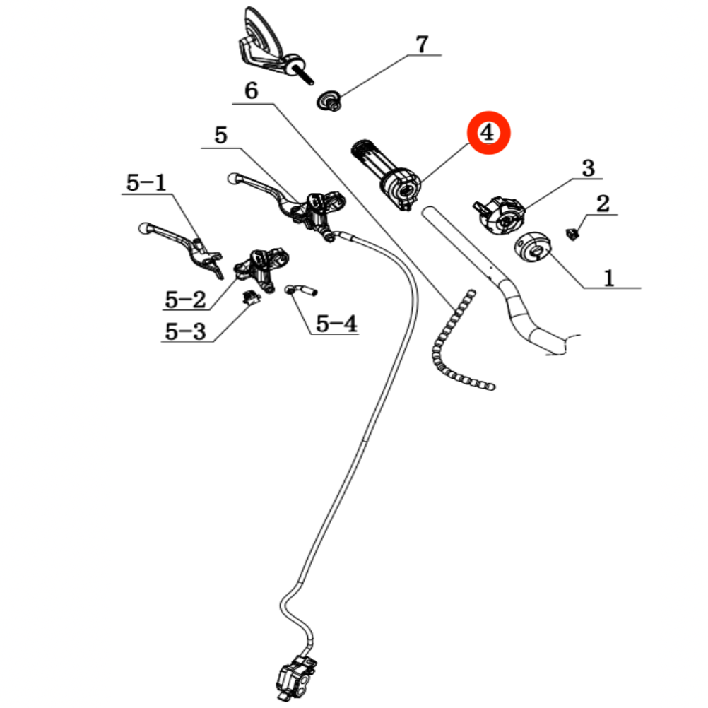 Throttle with Grip