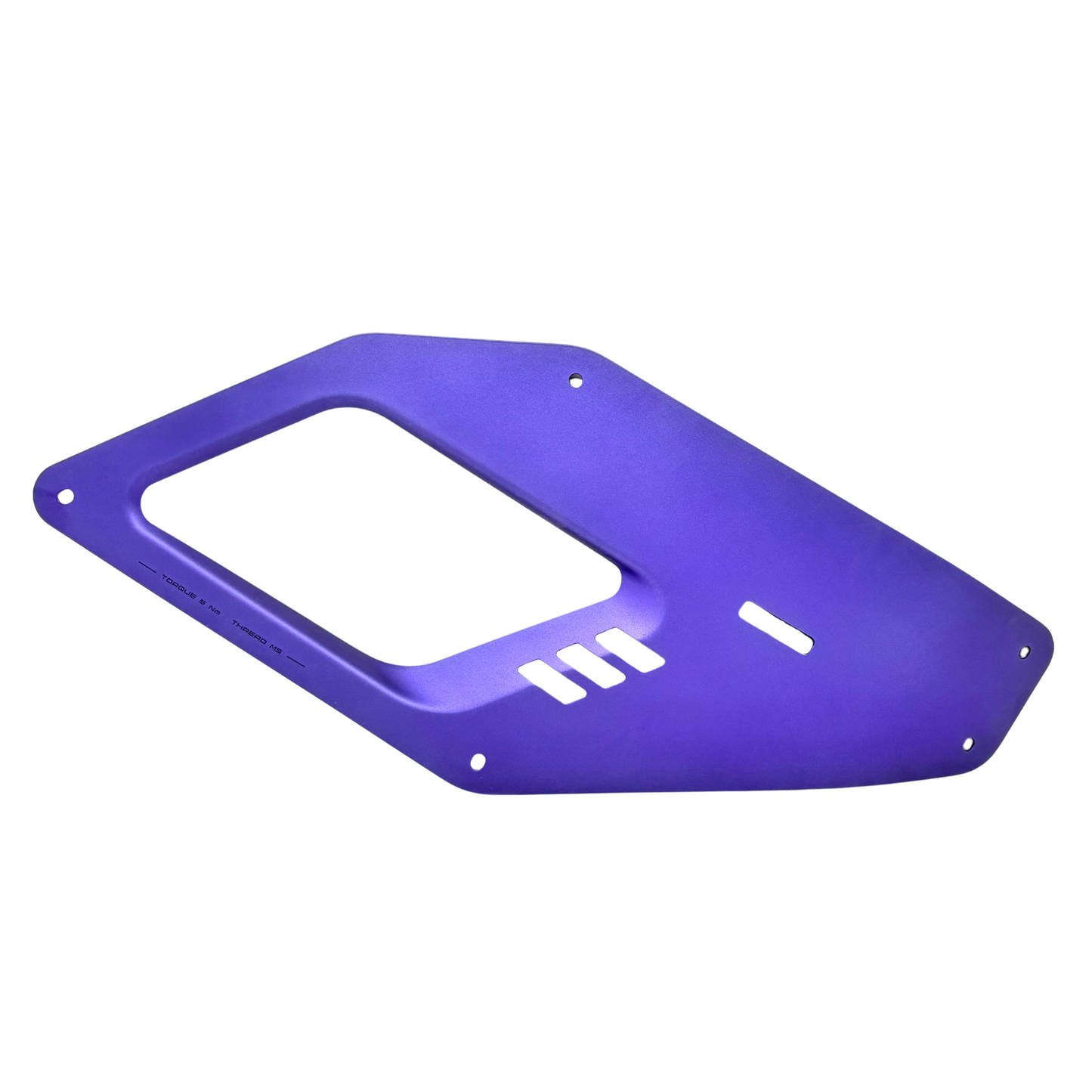 Right Trim Plate (Purple)