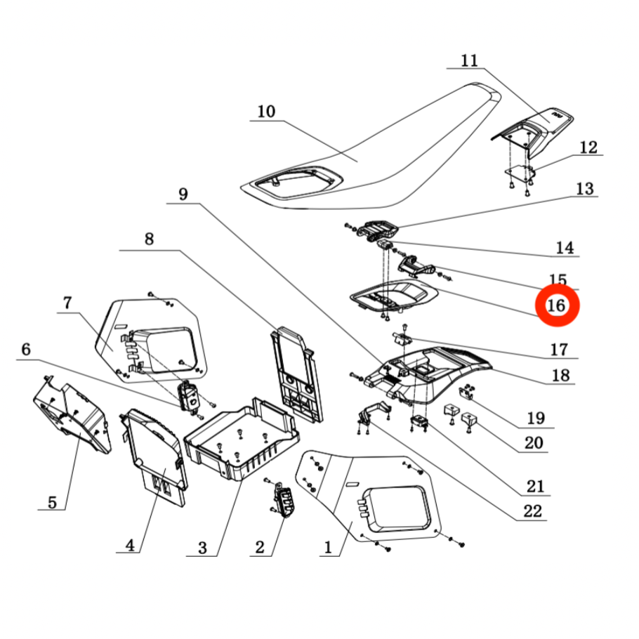 Seat Cushion Front Moulding