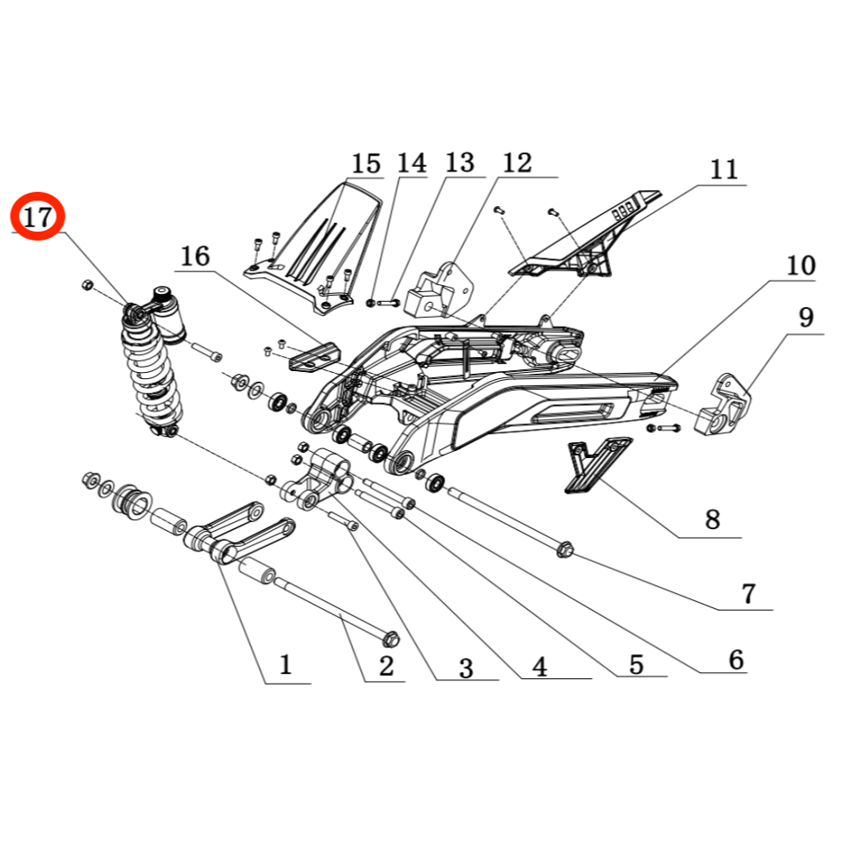 Rear Shock Absorber