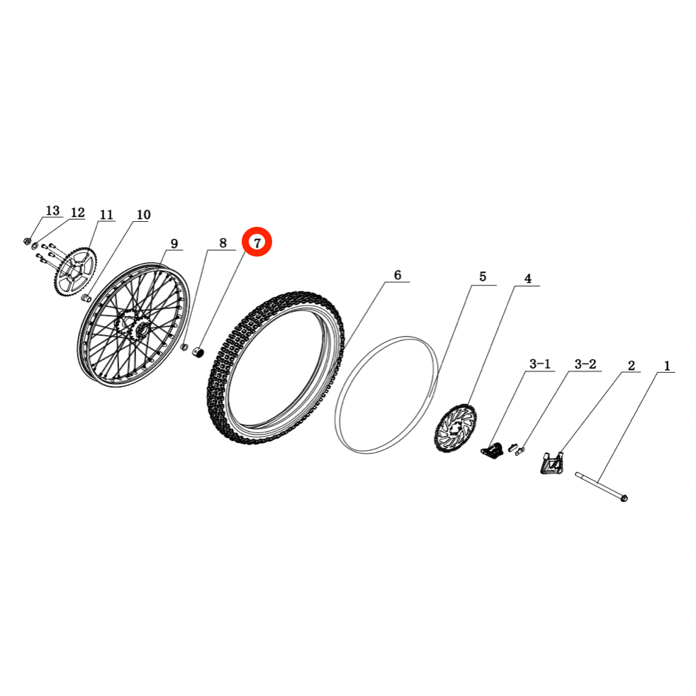 Rim Tape 19"