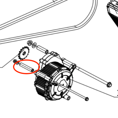 Motor Shaft Sleeve 1