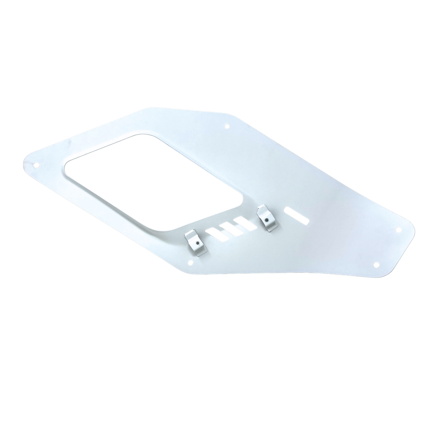 Left Trim Plate (White)