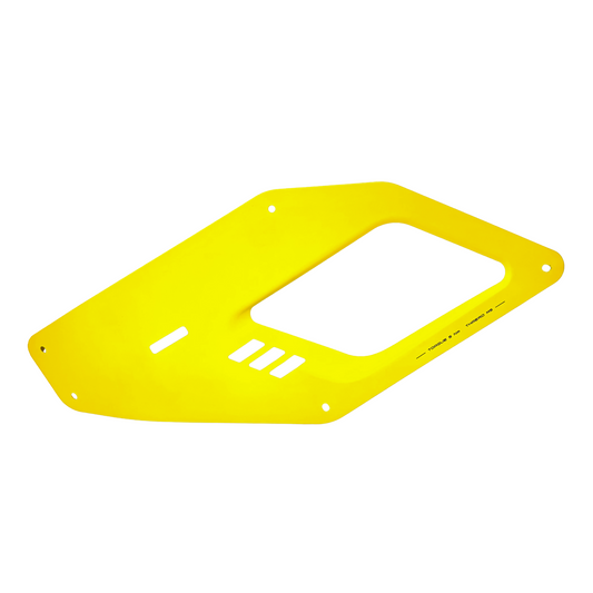 Left Trim Plate (Yellow)