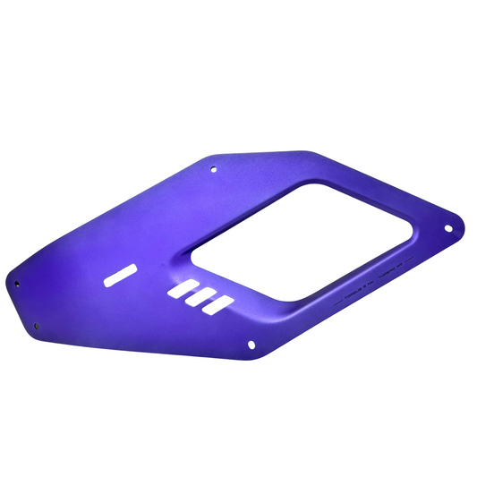 Left Trim Plate (Purple)