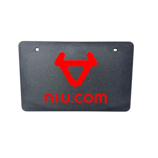 Rear License Plate