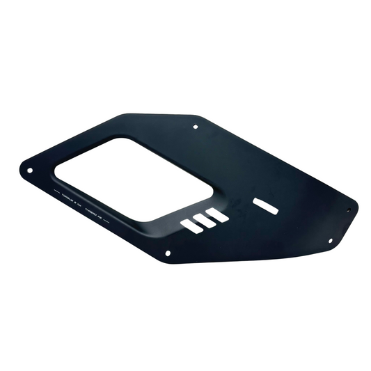 Right Trim Plate (Black)