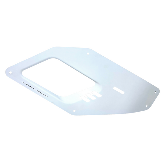 Right Trim Plate (White)