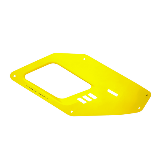Right Trim Plate (Yellow)